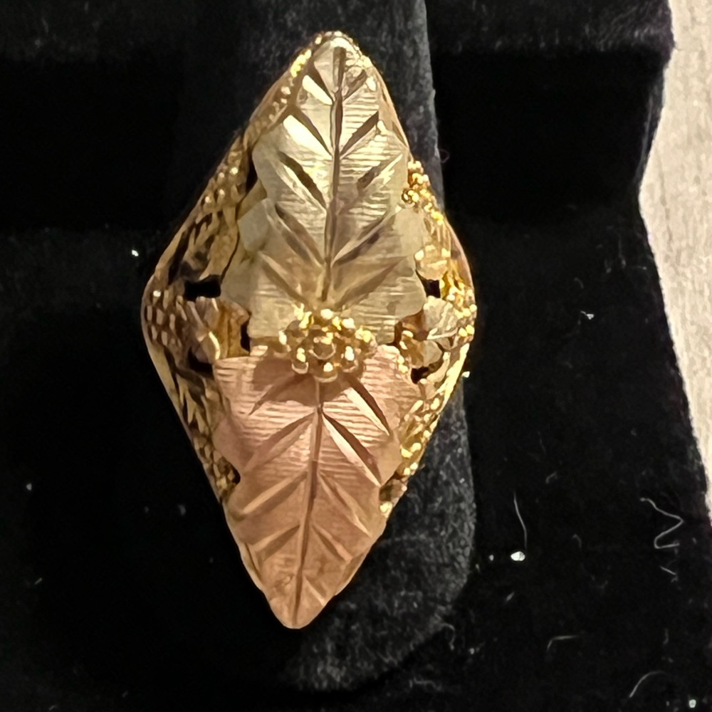 Black Hills gold ring